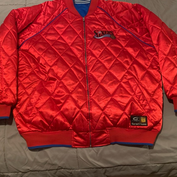 Vintage, 76ers reversible coat - Picture 4 of 7